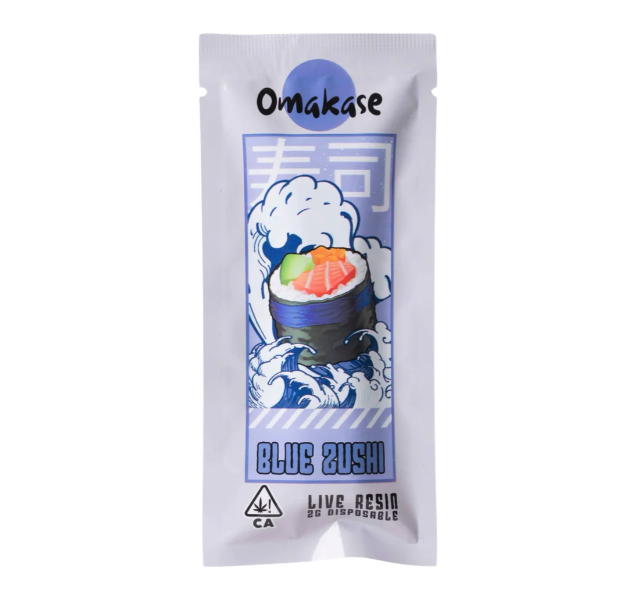 Omakase Blue Zushi 2g Live Resin Disposable