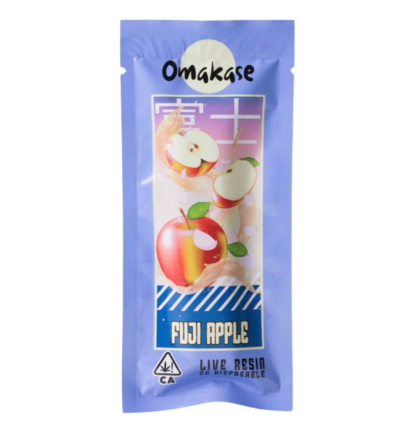 Omakase Fugi Apple 2g Live Resin Disposable