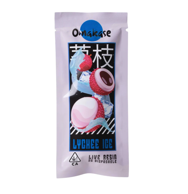 Omakase Lychee Ice 2g Live Resin Disposable for Sale Online