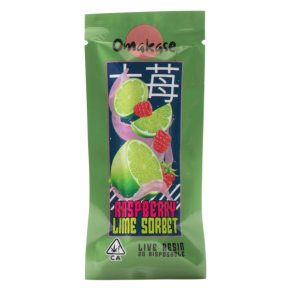 Omakase Rasberry Lime Sorbet 2g Live Resin Disposable