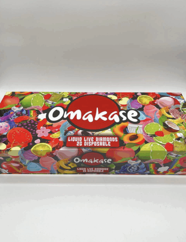 Omakase 2g Live Resin Disposable 100 Pack - Variety